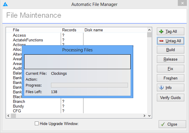 Sample Manager Upgrade Path Documentation Manager
